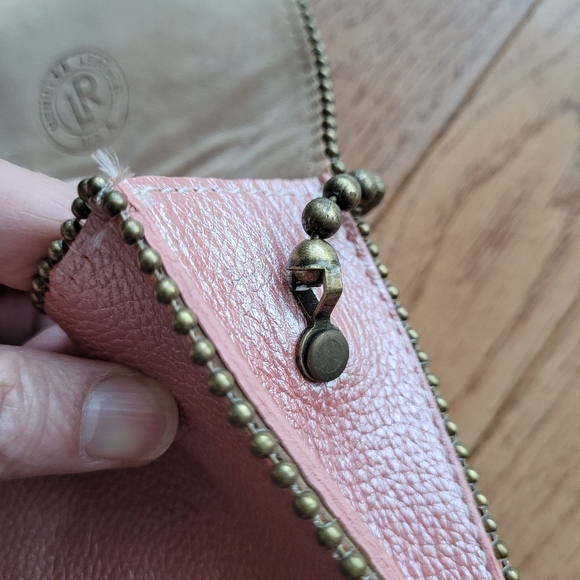 Leatherock Medallion Rhinestone Studded Chain Crossbody Purse Phone Bag - Picture 10 of 15